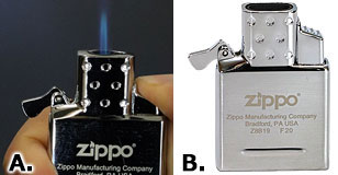 zippo ジッポ ジッポー  (ONYX) アーマー プラチナメッキ 天然石